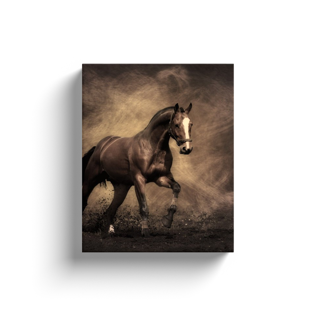 Personalized Horse Canvas